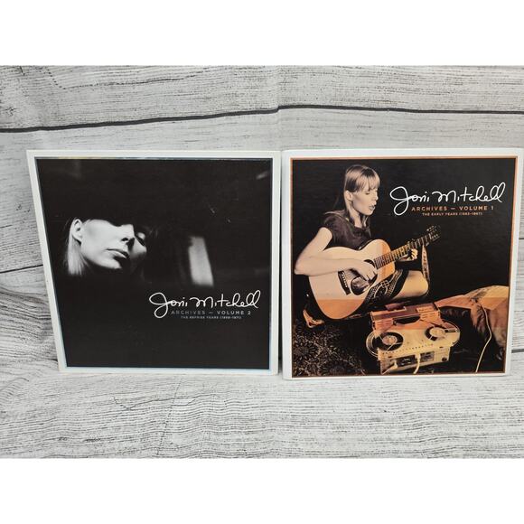 Joni Mitchell Archives Volume 1: The Early Years (1963-1967) & VOL 2 (68-71) - Picture 1 of 6